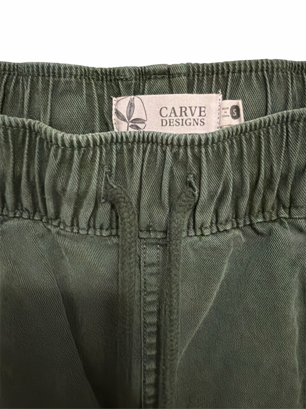 Carve Designs Olive Drawstring pants